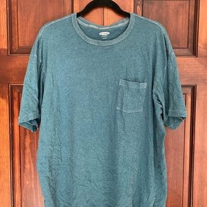 Blue Old Navy large oversized shirt.